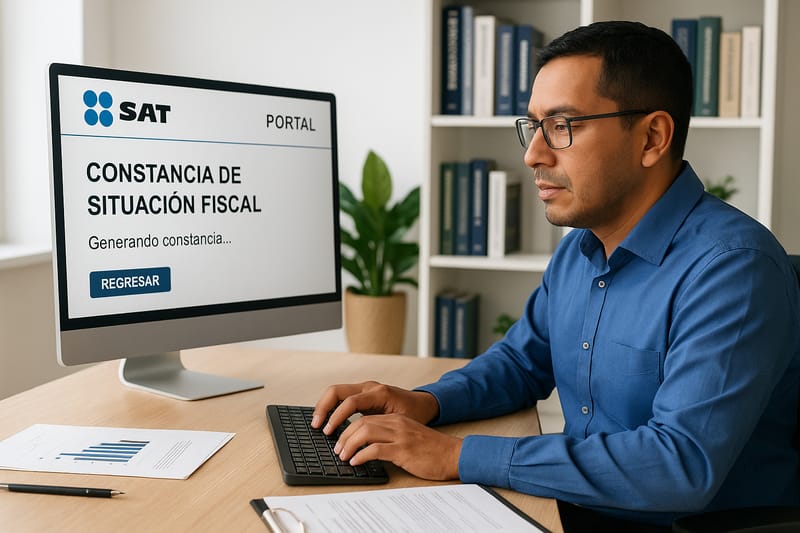 Genera tu Constancia de Situación Fiscal