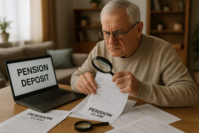 Apellidos con “C” y su rol en los depósitos de pensión