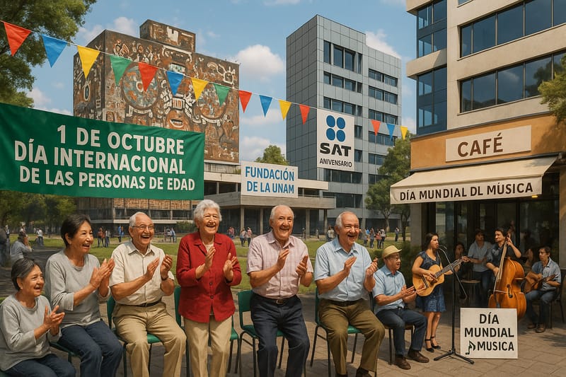 Celebraciones del 1 de octubre en México