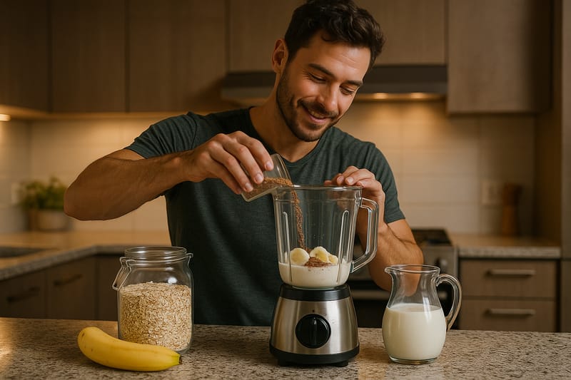 Beneficios del licuado de avena con linaza