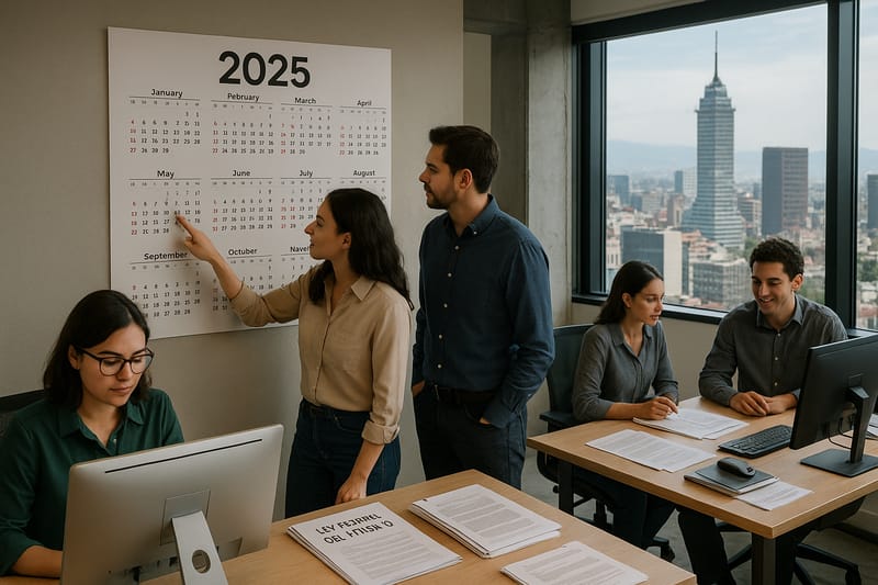 Días de vacaciones en 2025: Entérate de los cambios en México