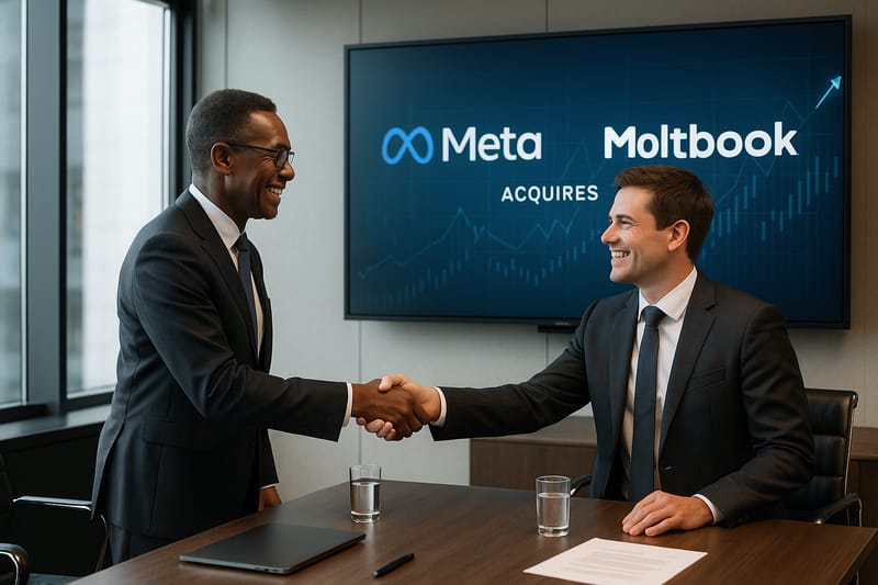 Meta adquiere Moltbook: Revolución en IA