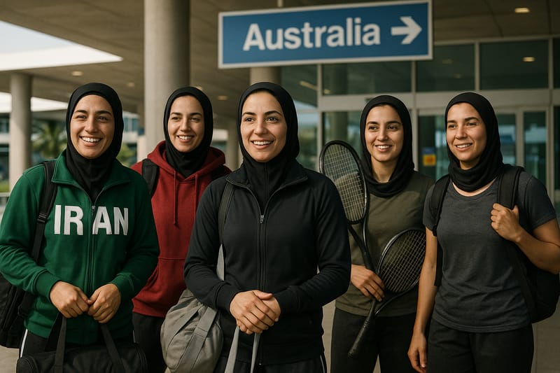 La selección femenina de Irán y el asilo en Australia
