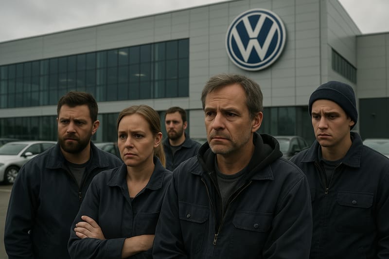 Volkswagen enfrenta despido masivo por competencia china