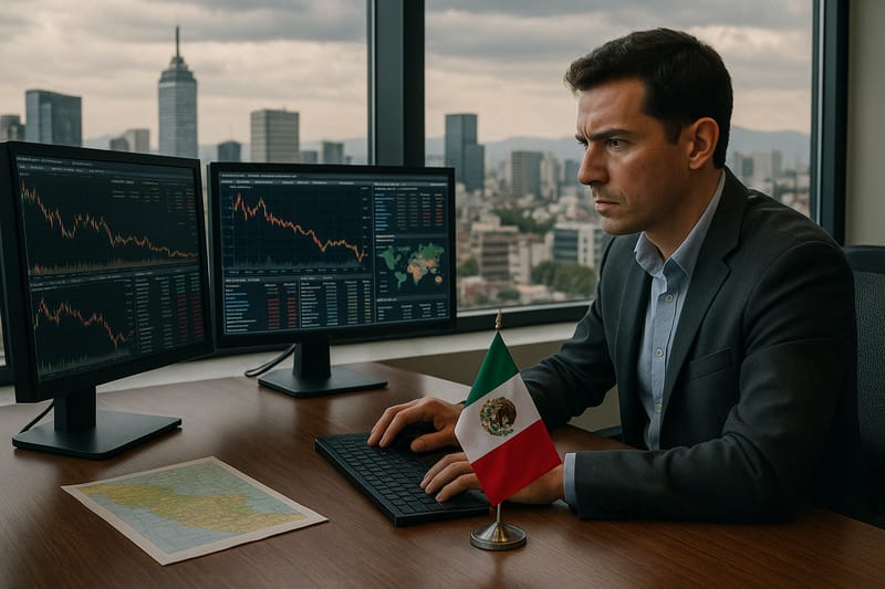 Volatilidad en emergentes: México destaca por sus tasas altas