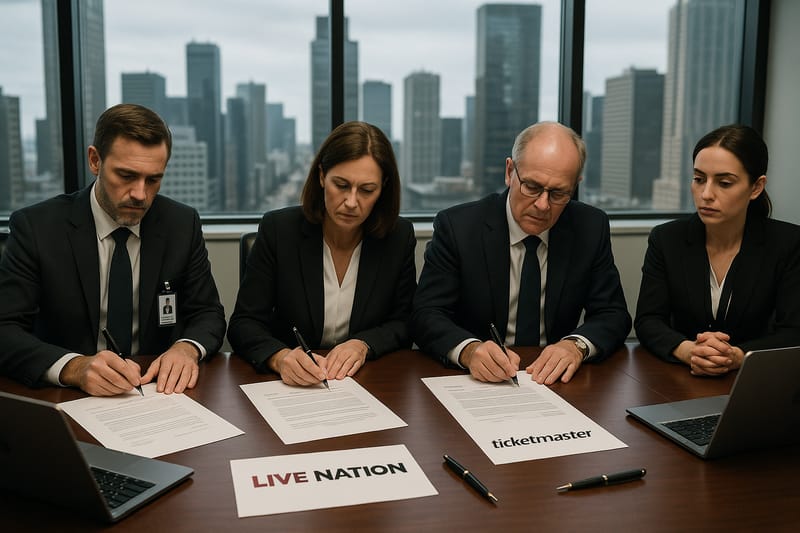Live Nation y Ticketmaster alcanzan acuerdo antimonopolio