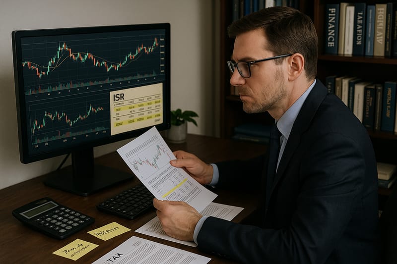 Tus ganancias en la bolsa: Calcula el ISR eficazmente