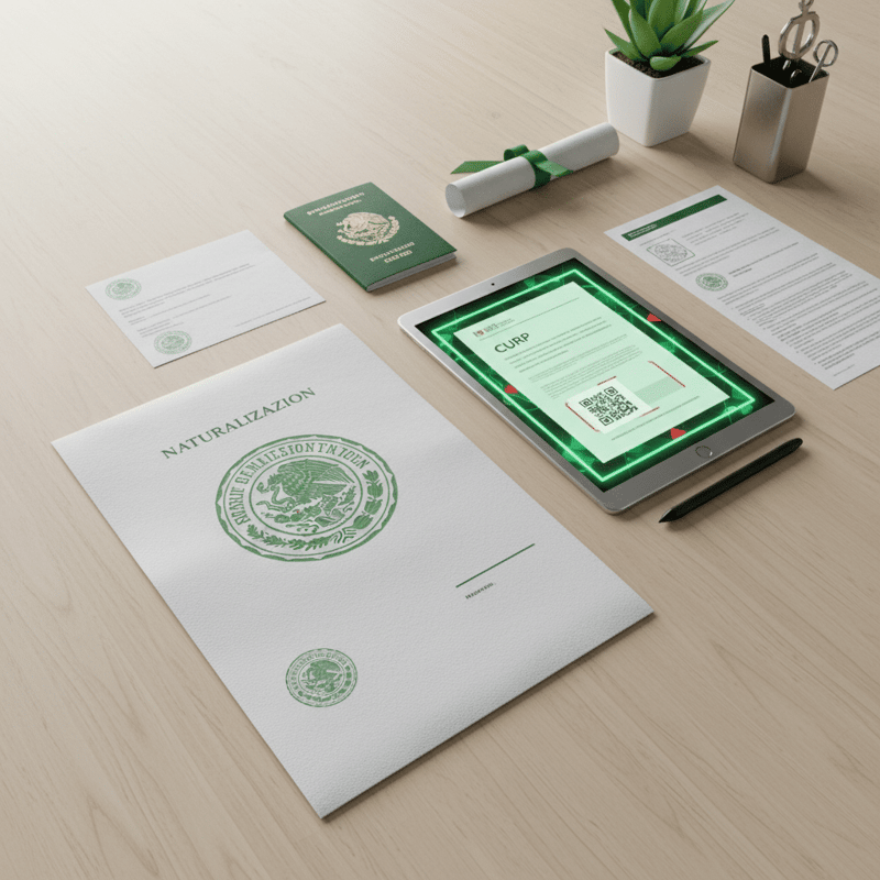 Guía completa para la actualización de la CURP tras obtener la naturalización mexicana en 2026