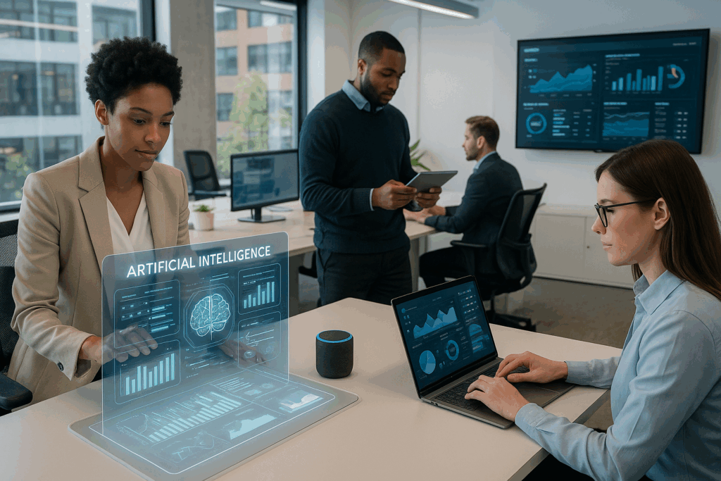 La IA potencia la productividad laboral