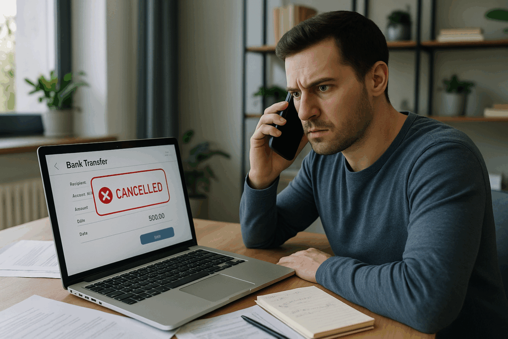 Cancelar una transferencia: Lo que debes saber