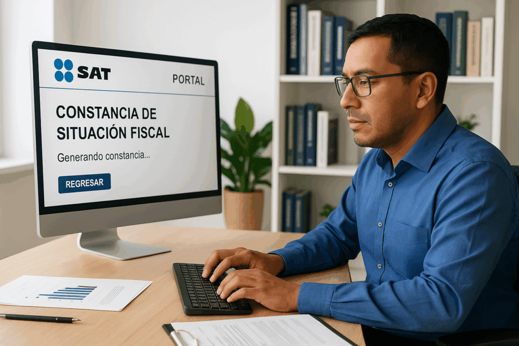 Genera tu Constancia de Situación Fiscal