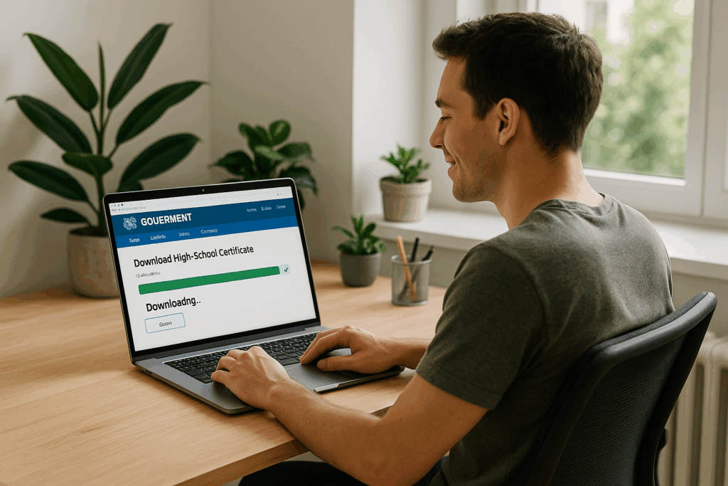 Cómo descargar mi certificado de secundaria fácilmente
