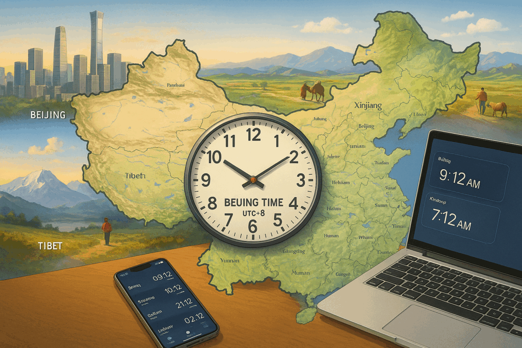 Hora actual en China: descubre todo sobre su huso horario