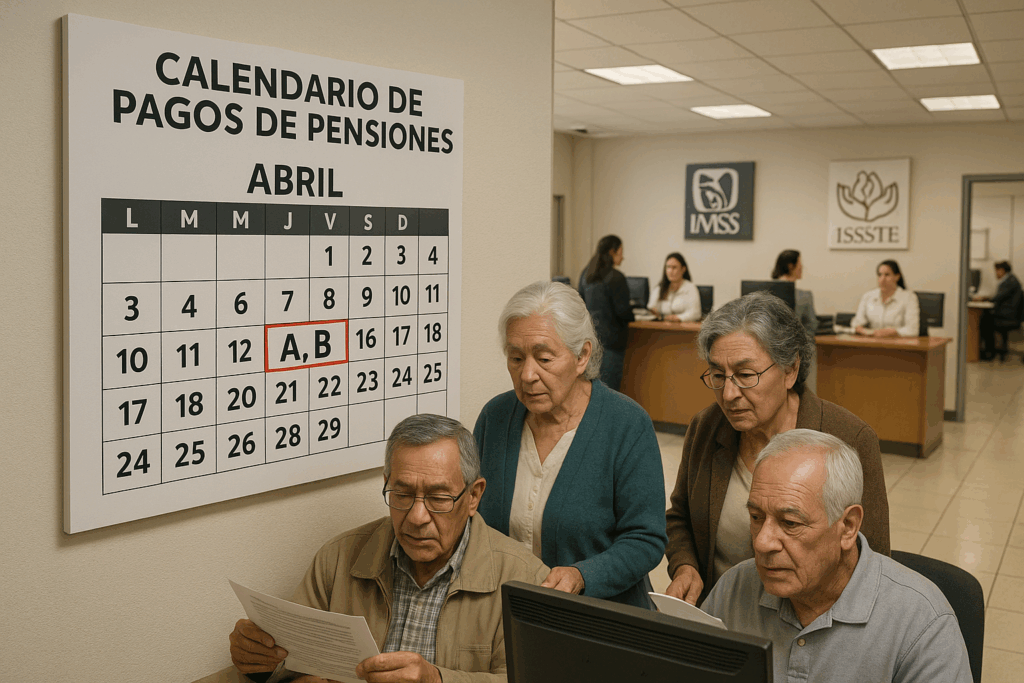 Apellido con B: Fechas de Depósitos de Pensión en México