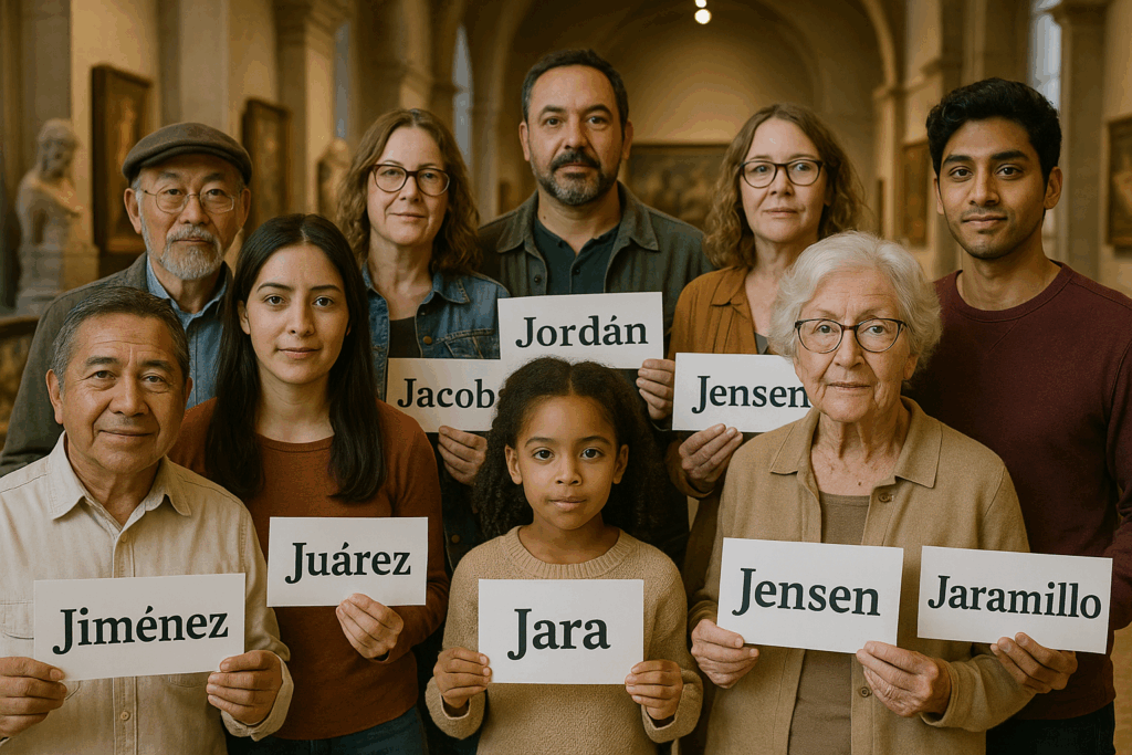 Apellidos con J: Historia y Significado