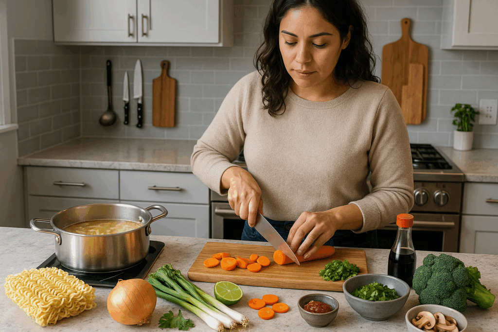 Cómo se hace la maruchan fácilmente en casa