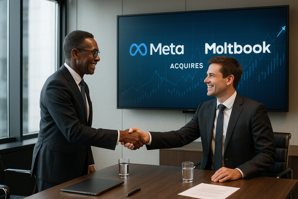 Meta adquiere Moltbook: Revolución en IA