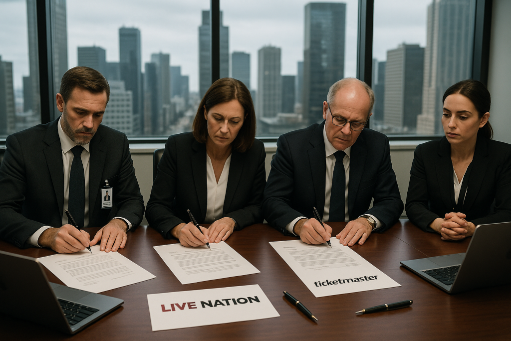 Live Nation y Ticketmaster alcanzan acuerdo antimonopolio