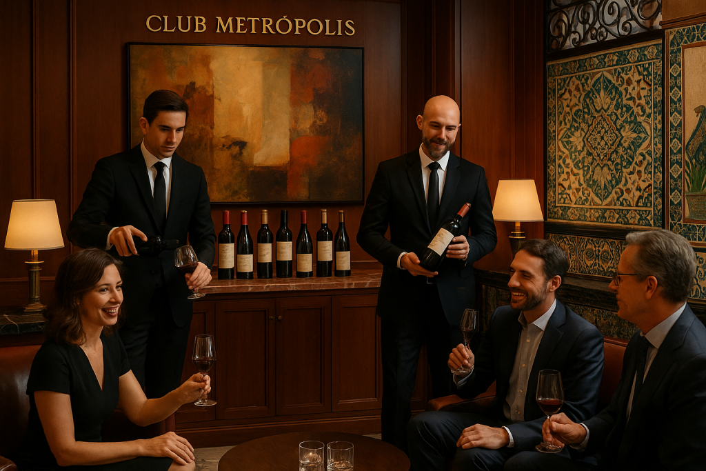 Club Metrópolis: 7.000 Vinos en el Corazón de Madrid