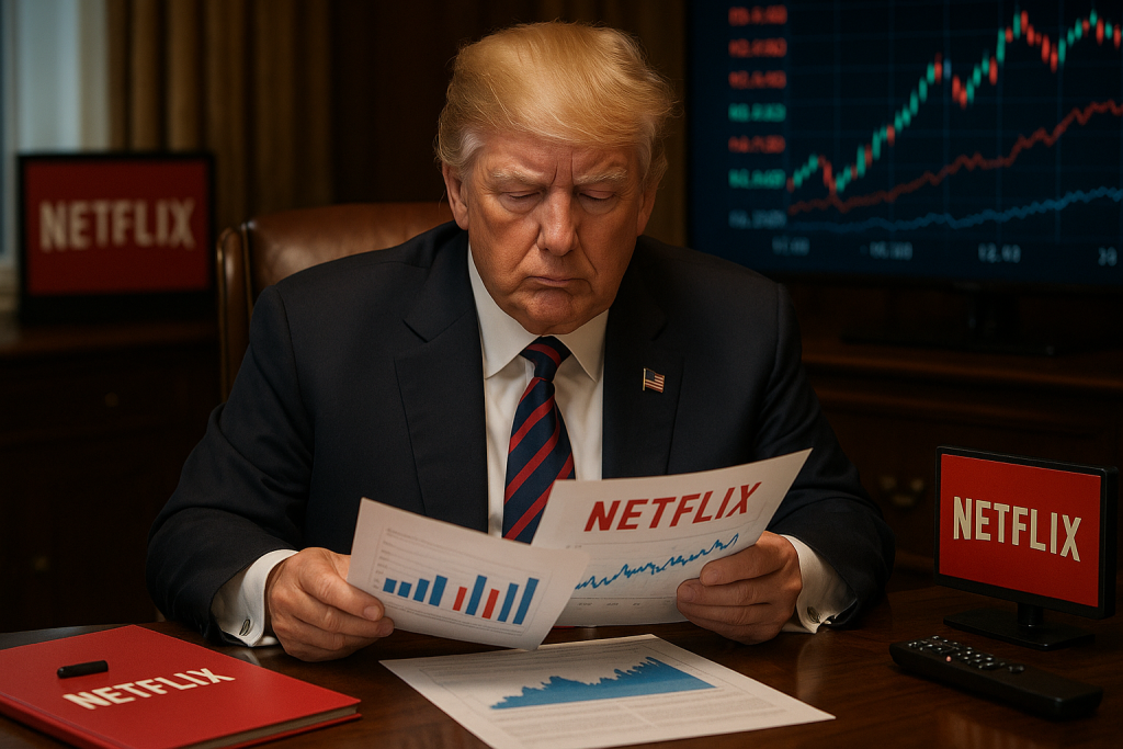 Inversión de Trump en bonos de Netflix: ¿Estrategia o contradicción?
